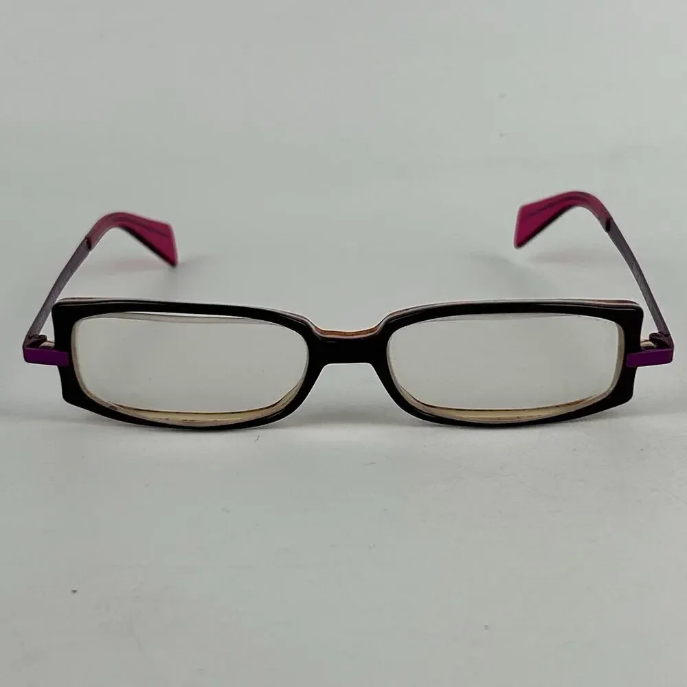 Lafont Issy & LA Suzie 702 Pink Purple Eyeglasses Frames 50-15-135 France Women‎